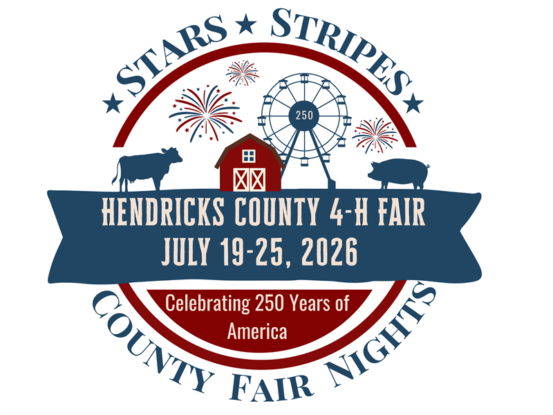 Logo for 2026 Hendricks County 4-H Fair