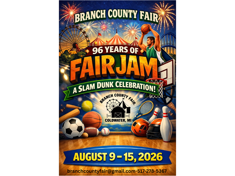 Logo for 2026 Branch County Fair